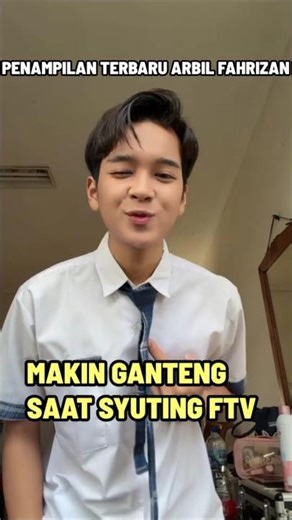 Arbil Fahrizan's latest appearance is even more handsome while filming ftv #shorts