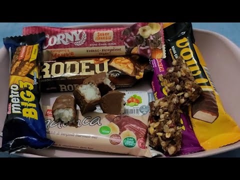 CRUNCHY NUT & CHOCOLATE BAR ASMR 🍫🥜 | Super Satisfying Bites (No Talking)