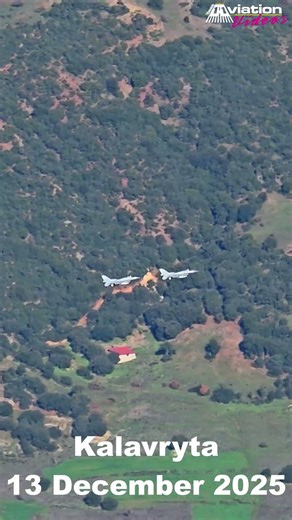 HAF F-16 Olympus Squadron Low Pass over Kalavryta | Memorial Tribute 2025