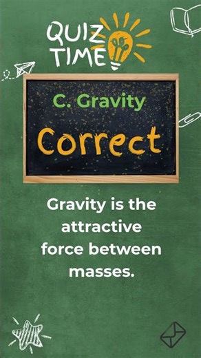 What Force Keeps Planets in Orbit? 🌍 | Space Science Quiz #Shorts