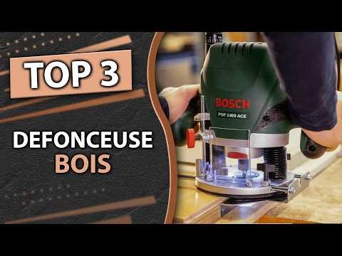 TOP 3 : Meilleure Défonceuse Bois 2026