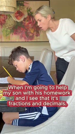 Trying to help my kid with his homework