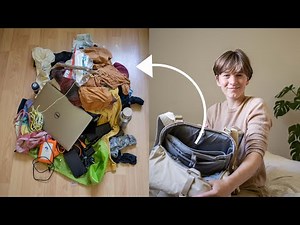 Unpack With Me | Rating my Minimalist Packing for Scandinavia & Travel Costs for 5 Week Interrail