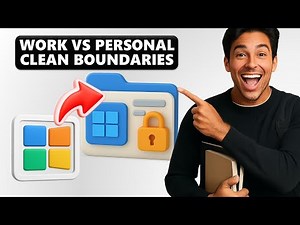WINDOWS 11 GUIDE: SEPARATE WORK and PERSONAL ACCOUNTS CLEANLY