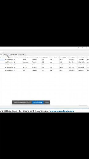 comment interroger la base de données spatialite avec un script sql dans qgis