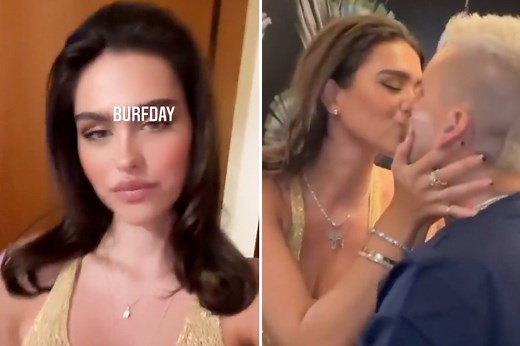 Amelia bursts into tears as Scott, 38, gifts her necklace for 20th birthday