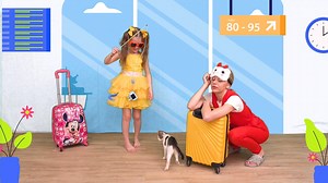 666K views · 8.7K reactions | Airplane Challenge With Eva and Mom. #evabravoplay #evabravopretendplay #evabravo | Eva Bravo Play | Facebook