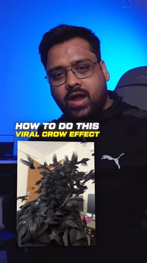 Prakhar Verma | Content Marketing on Instagram: "How to Create the Viral Crow Effect in Under 30 Seconds! 🐦‍⬛✨ This transition effect is breaking the internet and now you can do it too! Here’s the step-by-step process: 📱 Step 1: Record 2 separate shots with your phone/camera 📸 Step 2: Go to the end of your first clip → take a screenshot or download the frame 📸 Step 3: Go to your second clip → take a screenshot where you want it to start 🤖 Step 4: Head to higgsfield.ai → Select Kling 2.5 Tur