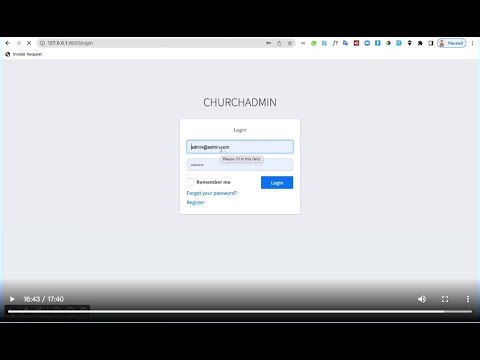 How to Deploy a Laravel Project on Localhost - Church Management System