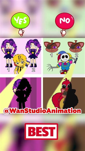 Yes or No? Which One Is Correct Challenge Part 3 🤣 Poppy Playtime #poppyplaytime #animation