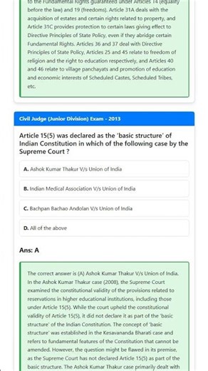 Amendment of Fundamental Rights and the Basic Structure Doctrine