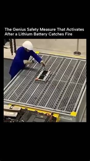 Resilience HQ on Instagram: "When a lithium battery goes into thermal runaway, every second matters ⚠️ This smart safety system is designed to react instantly, containing the fire before it turns catastrophic. Once abnormal heat or flames are detected, the system triggers automatic isolation and suppression measures. These can include fire-resistant compartments, rapid venting to release pressure, and specialized extinguishing agents that cool the battery and stop chain reactions between cells.