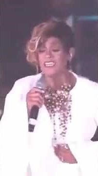 “Jacky Clark” of the “Clark Sisters” singing at "Virtual" "Gospel Concert"
