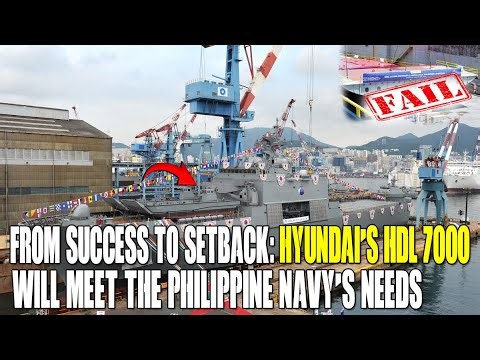 Philippine Amphibious Ship Not Yet Complete! Hyundai's HDL 7000 Design Will Meet LPD Needs