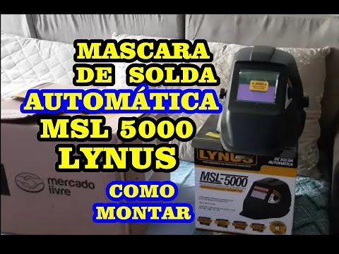 HOW TO ASSEMBLE THE LYNUS MSL 5000 FOLDABLE WELDING MASK