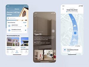 Hommie - Real Estate App UI Kit