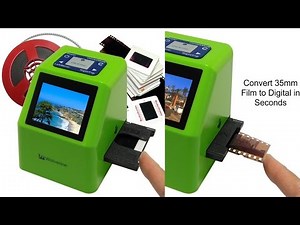 Wolverine F2D Super 20MP 4 In 1 Film To Digital Converter - Convert 35mm, 126, 110 and Super 8