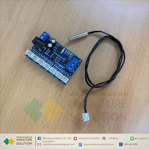 NT18B07 7-channel RS485 NTC Temperature Sensor Board MODBUS RTU เซ็นเซอร์การวัดอุณหภูมิ NTC 10K (NT18B07)