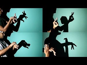 hand shadow puppets | Very interesting video