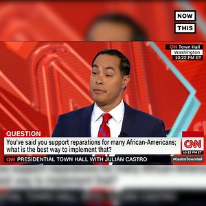 243K views · 645 reactions | 2020 hopeful Julián Castro said reparations are necessary if America wants to move forward from its ‘original sin’ | NowThis Impact | Facebook