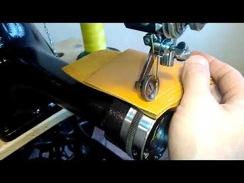 Singer 18-3 - 3/3 Machine à coudre cuir / Leather sewing machine (Max & Shed)