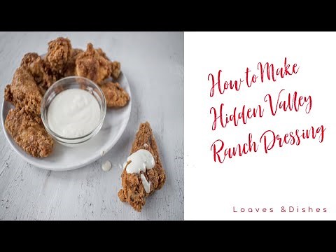 How to Make Hidden Valley Ranch Dressing