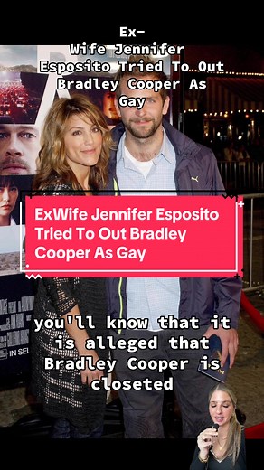 Ex Wife Jennifer Esposito Tried To Out Bradley Cooper As Gay Source: @entylawyer crazydaysandnights.net, agcwebpages.com #bradleycooper #bradleycooperedit #bradleycoopertok #bradleycooperfan #bradleycooperedits #bradleycoopergigihadid #bradleycooperandgigihadid #jenniferesposito 👀 #blinditem #blinditems #blinditemreveal #blinditemsrevealed #celebrityblinditems #celebrityblinds #celebritygossip #celebritytea #celebritysecrets #celebritynews #gossipgirl #gossipgirlhere #foryou #tiktokviral #unite