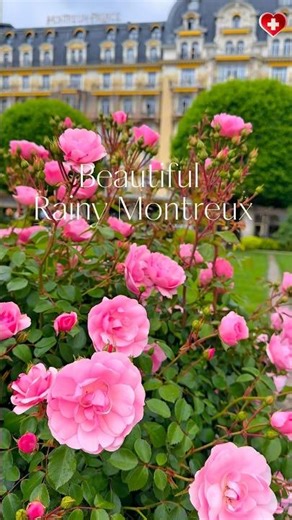 Beautiful Rainy Montreux walking tour