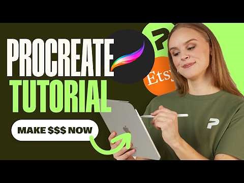 Procreate + Printify: Sell Your Designs on Etsy & Make $$$ with Printify!