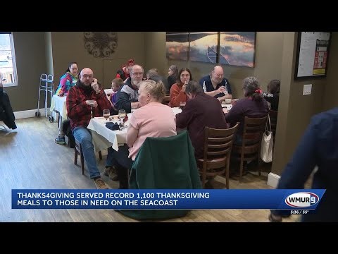 Thanks4giving serves record 1,100 meals to those in need