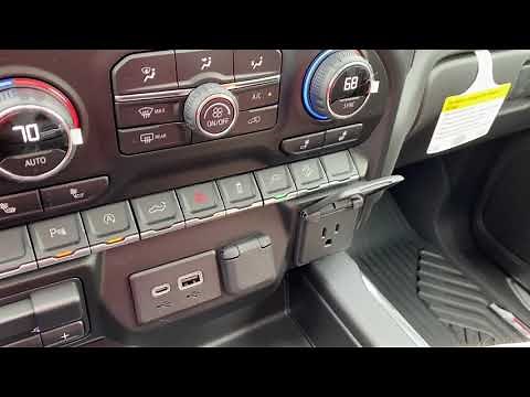 How to use the new power outlet feature in your 2020 Chevy Silverado