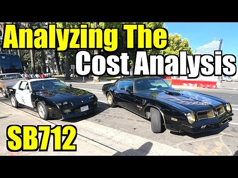 Analyzing The State's Cost Analysis - SB712 Leno's Law - Classic Car Smog Exemption