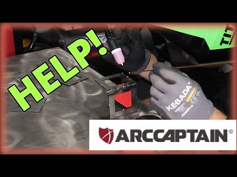 Learning how to TIG Weld with Arccaptain TIG200P AC/DC