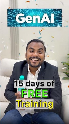 Register Now –15 Days FREE Generative AI Program!