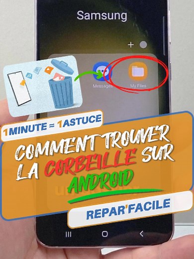 Comment trouver la corbeille sur Android et récupérer vos fichiers supprimés ?