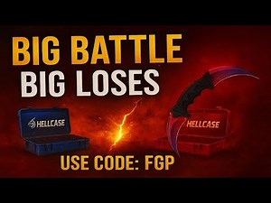 HELLCASE CASE BATTLE BIG BATTLE BIG LOSES - HELLCASE PROMO CODE 2025