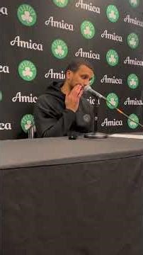01-17-26 Boston Celtics Coach Joe Mazzulla Postgame Interview