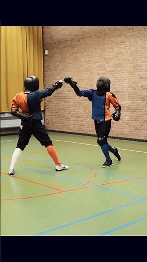 Medieval Messer Grappling Technique in Sparring