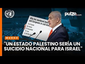 Benjamin Netanyahu's speech at the UN General Assembly | Pulzo