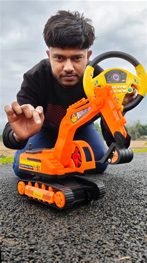 RC Construction Excavator Unboxing & Driving Test