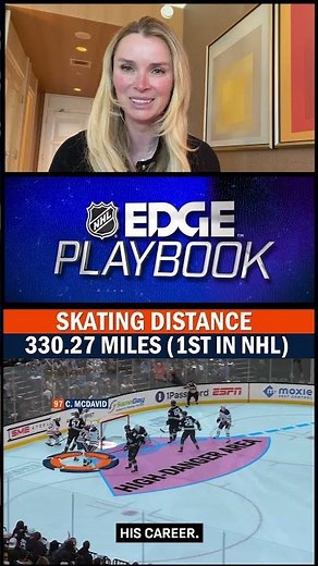 NHL EDGE: McDavid's dominant skating, speed fuel Oilers