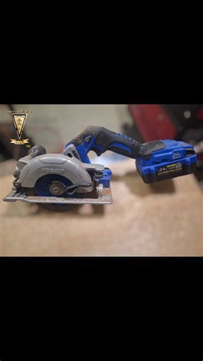 CCWD Tool Time... Tips... & Recommendations... In your Shop and need to make a cut? Pressed for time and don't want to break out the traditional Power Circular Saw? This Tool is the right one for a small job. The Cordless 24V Mini Circular Saw by Kobalt! Left handed or right handed, it's ready when you are! It's very portable, compact, a time saver, and very convenient. It has become one of my Shop Favorites! Find it @ Lowes. Get you one... You won't regret it... Highly Recommended! WCB CCWD #ev