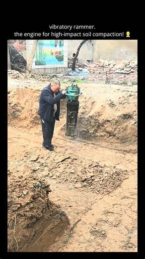 vibratory rammer.the engine for high-impact soil compaction!