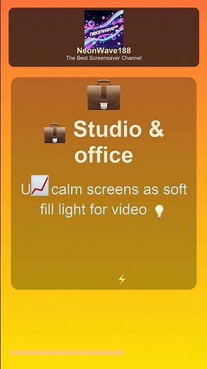 Why Screensavers Help You Focus 🧠✨ | NeonWave188 — Best Screensaver Channel
