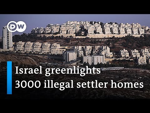 Israel resumes building of settlements on the West Bank despite US denouncement | DW News