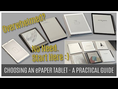 Choosing an ePaper Tablet | A Practical Guide