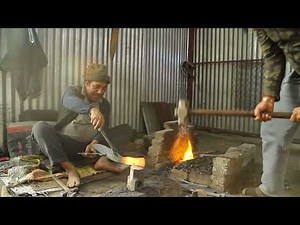 Gurkha Kukri Knife Making in Nepal 🔨 | Kukri Forged in Fire 🔥 | Kukri Knife CS2