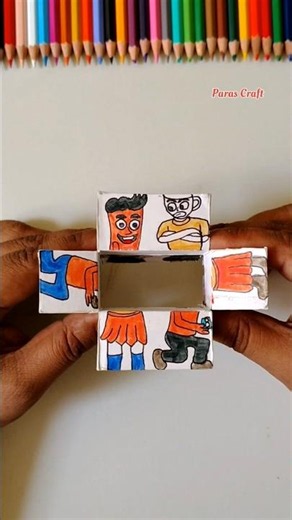 Box Puzzle Drawing Art ✍️ Diy Cute Emoji #emoji #diy #art #drawing #cartoon