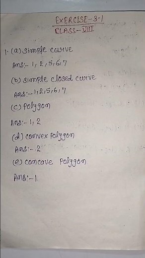 class 8th Maths||chapter:3 Exercise:3.1 understanding Quadrilateral||Ncert maths class 8
