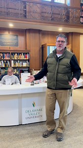 Here are some highlights from our mini campus tour with Dean Tim. We told him to be cool. 😎 #genzslang #genzslangtour #campustour #campus #delval #dvu #delawarevalleyuniversity | Delaware Valley University